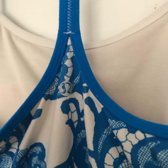 Lululemon Athletica Floral Racerback Tank - Picture 3 of 4